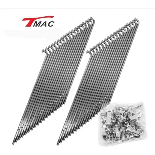 Jogo Raio Cromado Moto Dian + Tras Titan Fan Start 125 150 Lona 4mm
