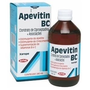 Estimulante Apetite Engordar Apevitin BC 240ml