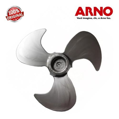 Helice Ventilador 40cm Turbo Silêncio Sf-40 Arno - Original - Cinza