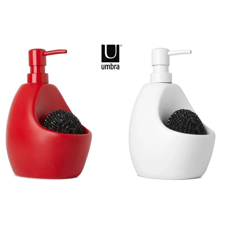Porta Detergente E Esponja Joey em Ceramica - Umbra ALTA QUALIDADE