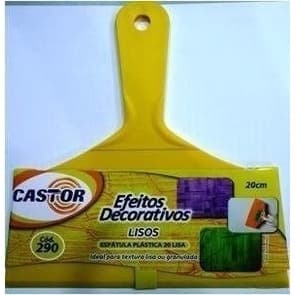 Espátula Pvc Castor Para Massa Corrida