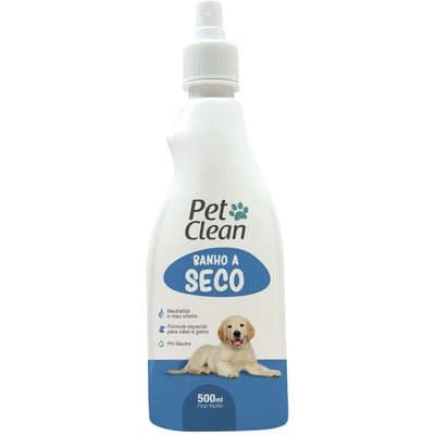 Banho a Seco Pet Clean para Cães e Gatos 500ml