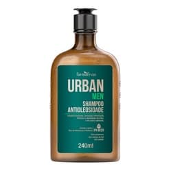 Shampoo Antioleosidade Urban Men 240ml Farmaervas