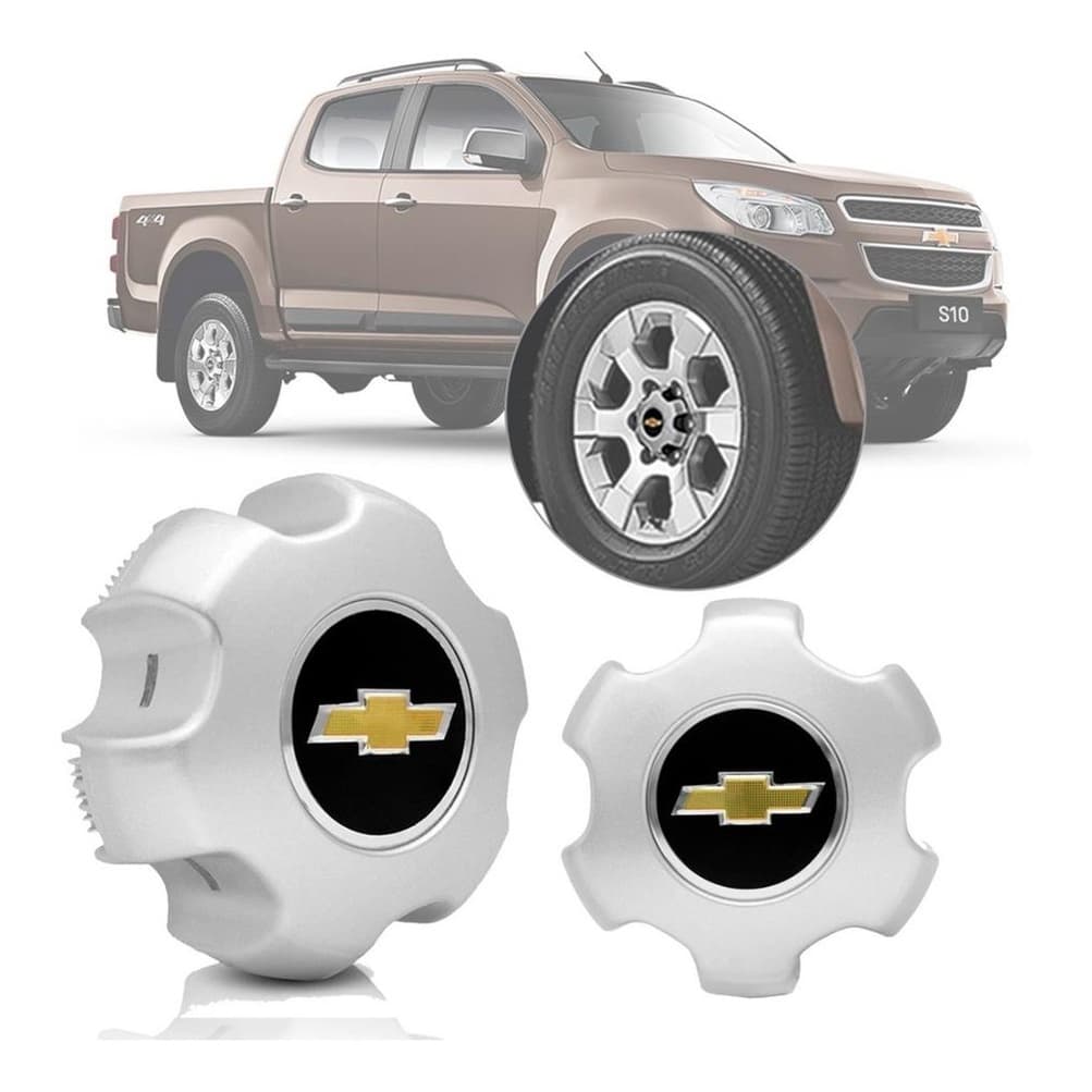 1 Calota Miolo Tampa Roda S10 Lt Ltz 2012 2013 2014 2015