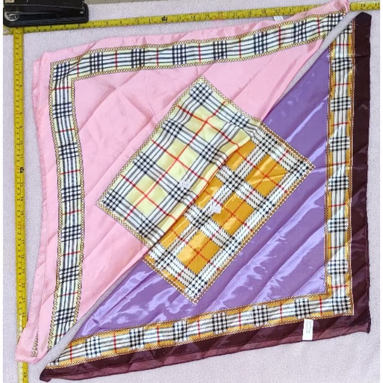 Estilo popular Echarp Cachecol Lanço Pescoço Cetim Seda 60×60