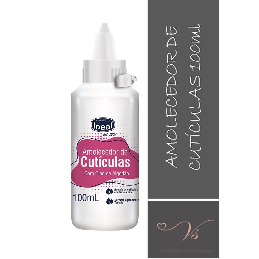 Amolecedor de Cutículas Ideal Óleo de Algodão 100ml