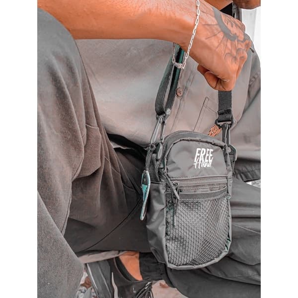 shoulder bag bolsa lateral pochete transversal resistente à água original freehand company