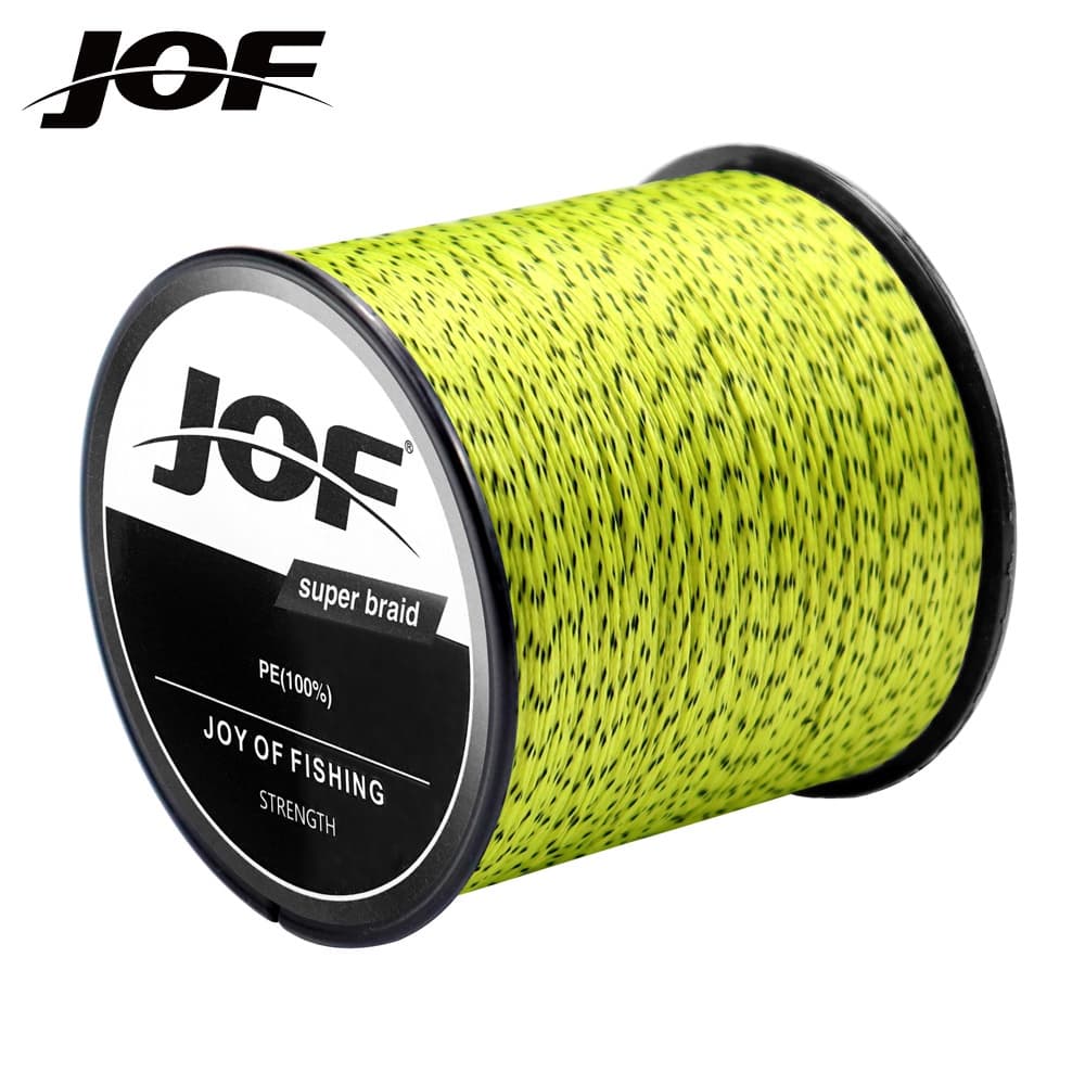 JOF Linha De Pesca Trançada 4 Fios/8 Fios Multifilamento 300m Fio Trançado Para Pesca De Carpa / Japonês / Linha Pe