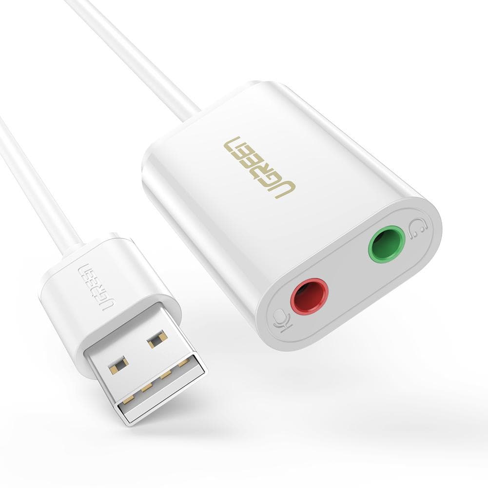 Ugreen - Placa De Som Usb Notebook - Mac - Linux - Ps4 - Ps5 - Raspberry