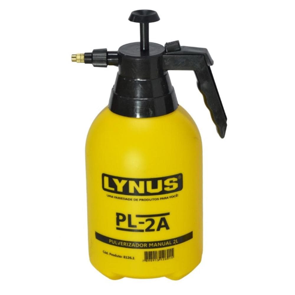 Pulverizador Manual 2 Litros P/ Hortas E Jardins Pl-2a Lynus