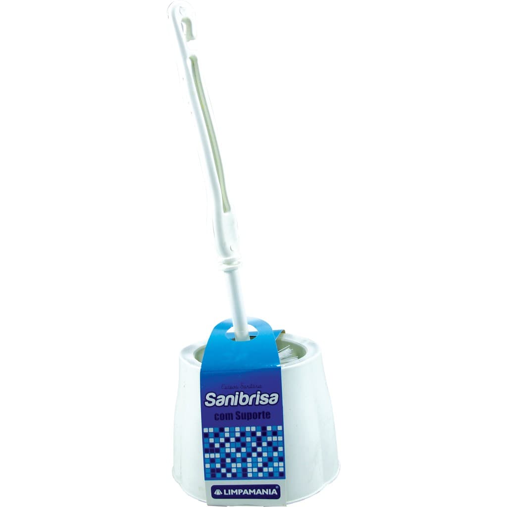 Escova para Vaso Sanitário com Pote - Lavatina Redonda -