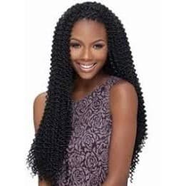 Cabelo Sintético Micro Zizi Plus Trançado Miojinho 350 Gramas 70 Cm Kanekalon