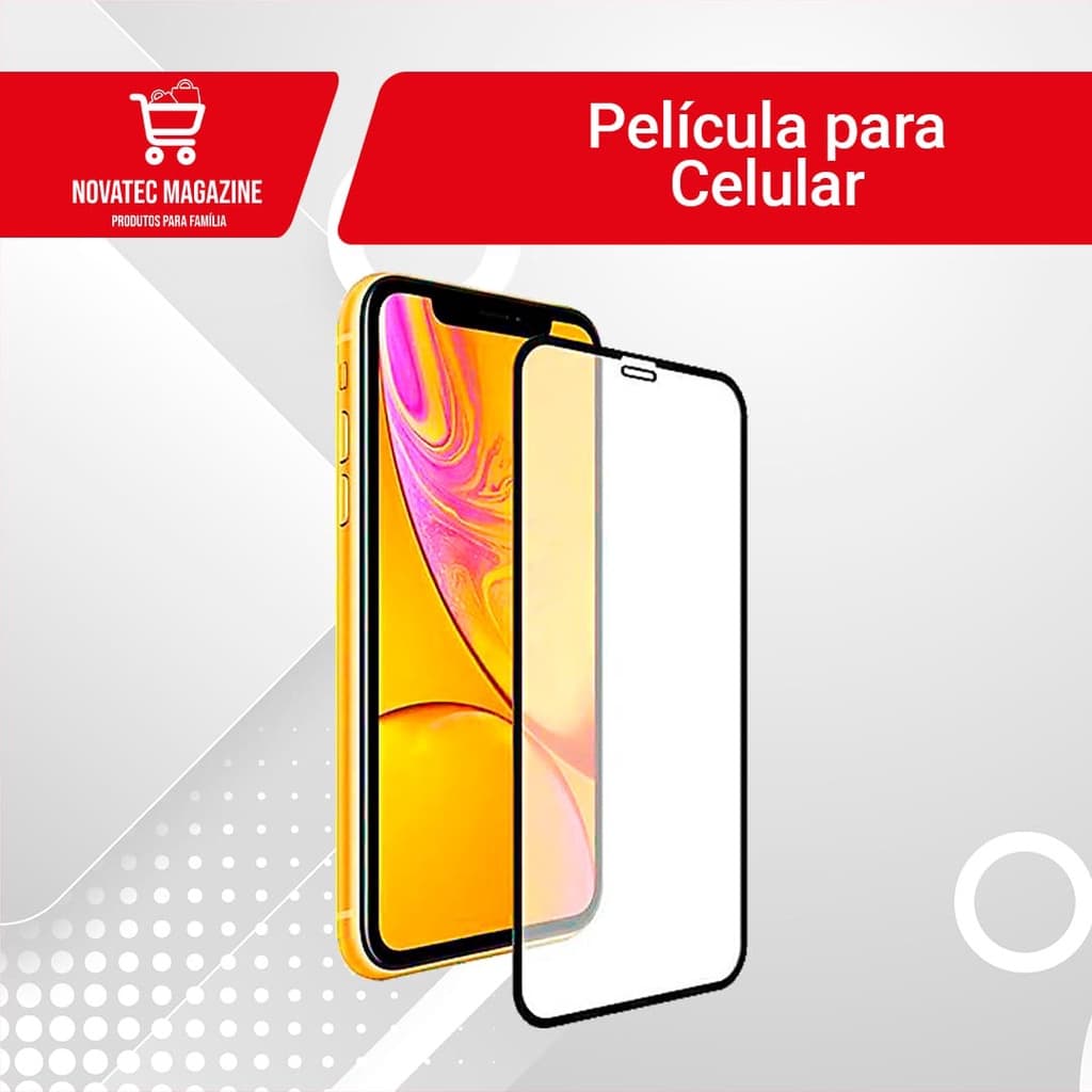 Pelicula de Vidro 3D Proteção Para Seu Iphone