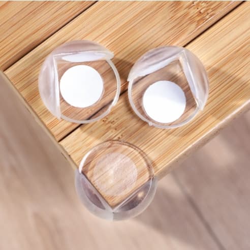 4 Unidades Protetor De Silicone Para Quina De Mesa