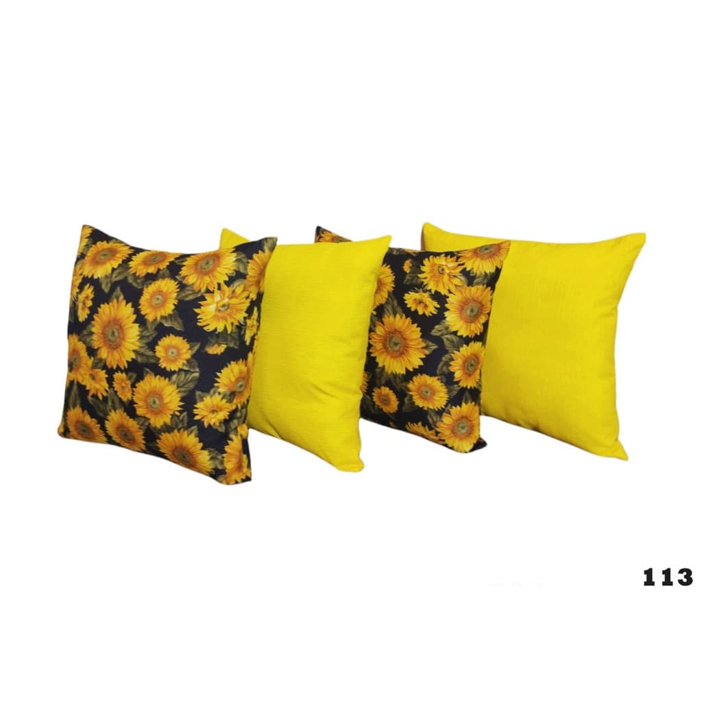Kit C/4 Capas de Almofadas 45x45 C/ Zíper Invisível Modelo 113 Promoção !!!
