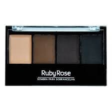 Paleta De Sombras nº1 Para Sobrancelhas Ruby Rose