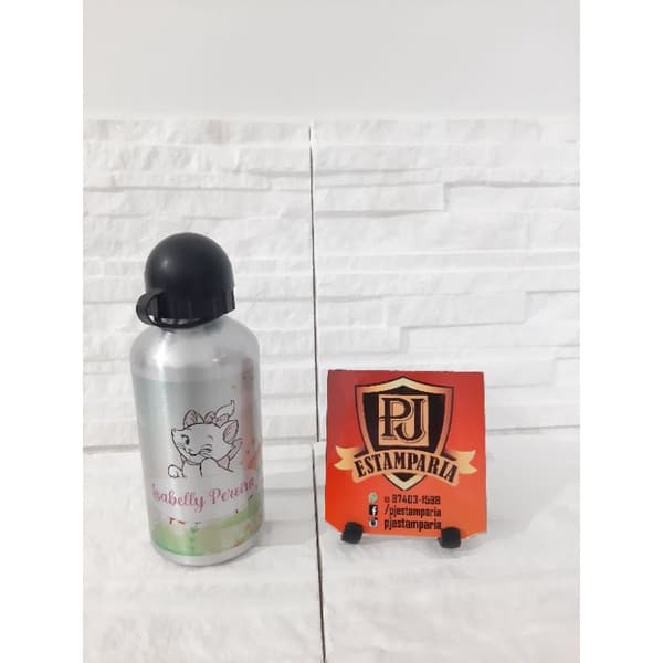 Estojo com garrafinha personalizada