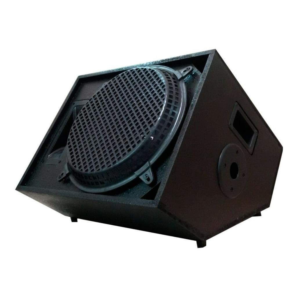 Caixa Acustica Som Retorno Palco 270w Rms Passiva Music Way