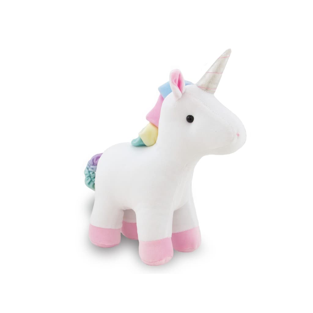 Unicórnio De Pelúcia 30cm Anti-alérgico Presente Criatividade Criança Pequena