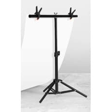 Suporte Em T Para Fundo Fotográfico de 68X70cm Para Estúdio Fotográfico Suporte Para Fundo Para Ensaio Fotográfico