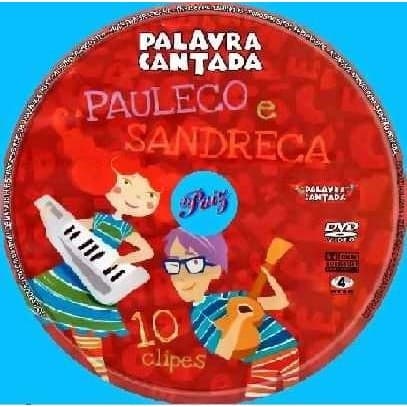 Dvd Musical Palavra Cantada - Pauleco E Sandreca 10 Clipes