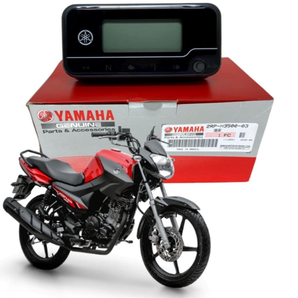 PAINEL MEDIDOR COMPLETO FACTOR 150 ORIGINAL YAMAHA 2016 2017 2018 2019 2020 2021 2022 2023 2024
