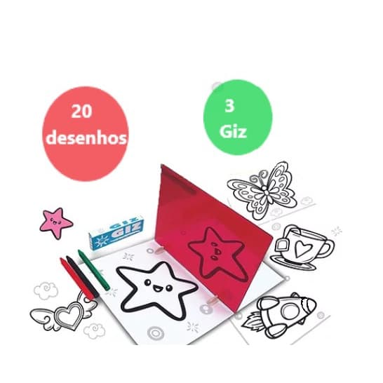 Brinquedo Para Criança Copiando Desenhos Divertido Educativo