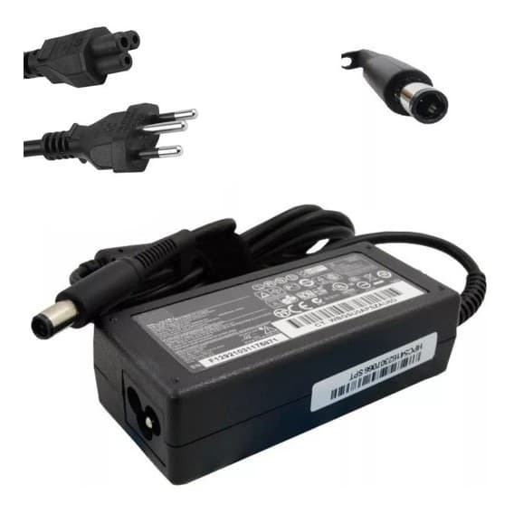Fonte Carregador Para Notebook Hp 18,5V 3,5A 65w (7,4*5,0)