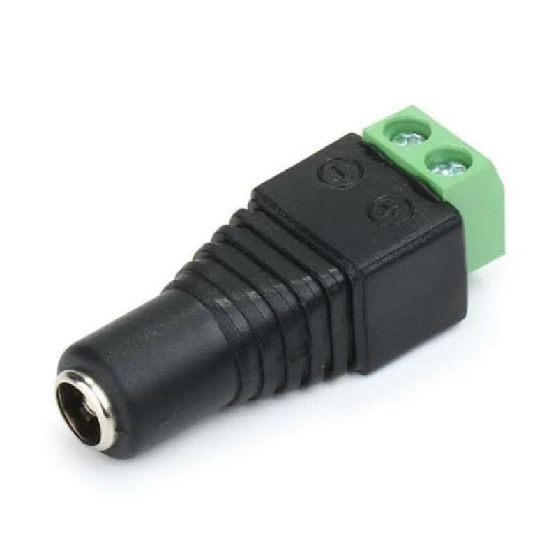 Conector p4 fêmea com borne