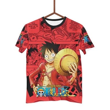 Camisa Camiseta Luffy One Piece Mangá G0107