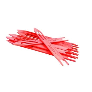 Agulha Para Rede E Pesca Tarrafa Grilon N 4 Branca 20 Cm
