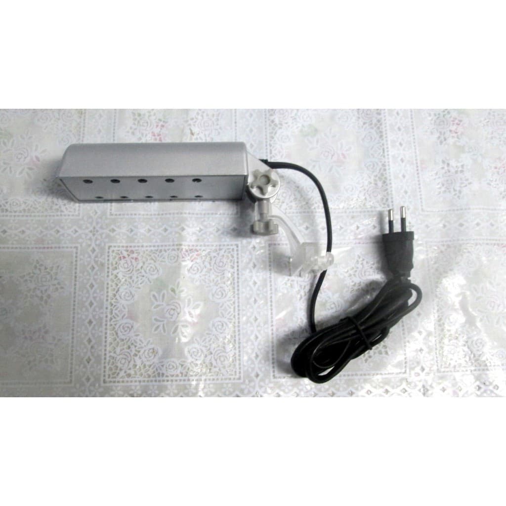 luminária de led para aquários 10leds 220v sem interruptor