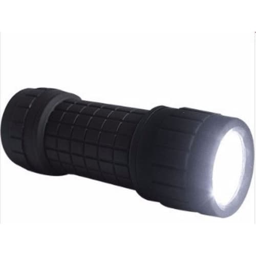 Nova Lanterna Mao Potente Emborrachada Resistente Led Luz