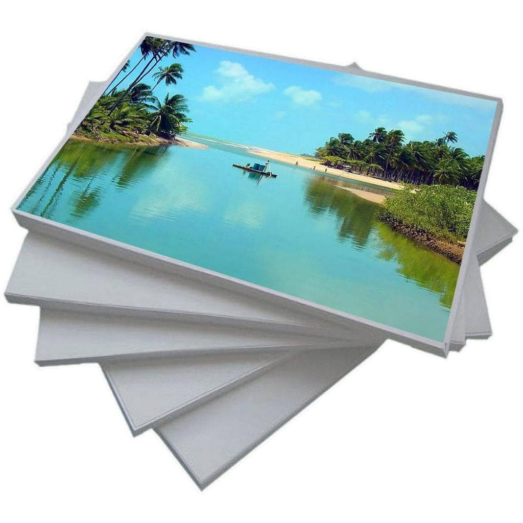 Papel Fotográfico 115g A4 Glossy Branco Brilhante com 100 folhas