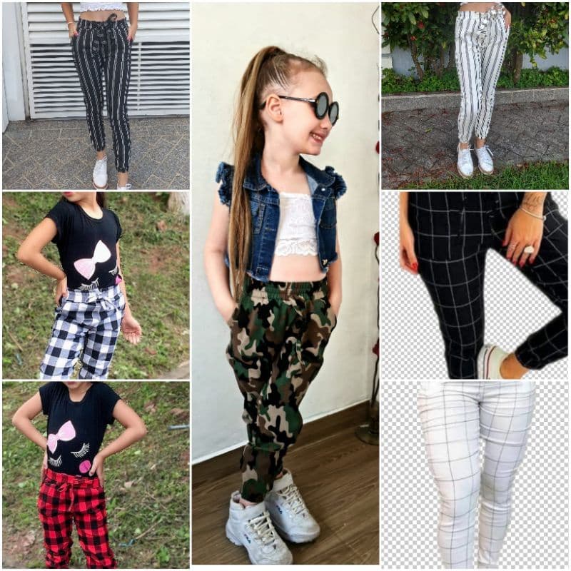 calça jogger bloguerinha JUVENIL 10/12/14/16