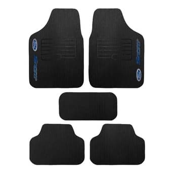 Tapete Borracha Personalizado Fiesta Hatch - Tapete Automotivo, Tapete para Carro, Carpete Carro, Carpete para