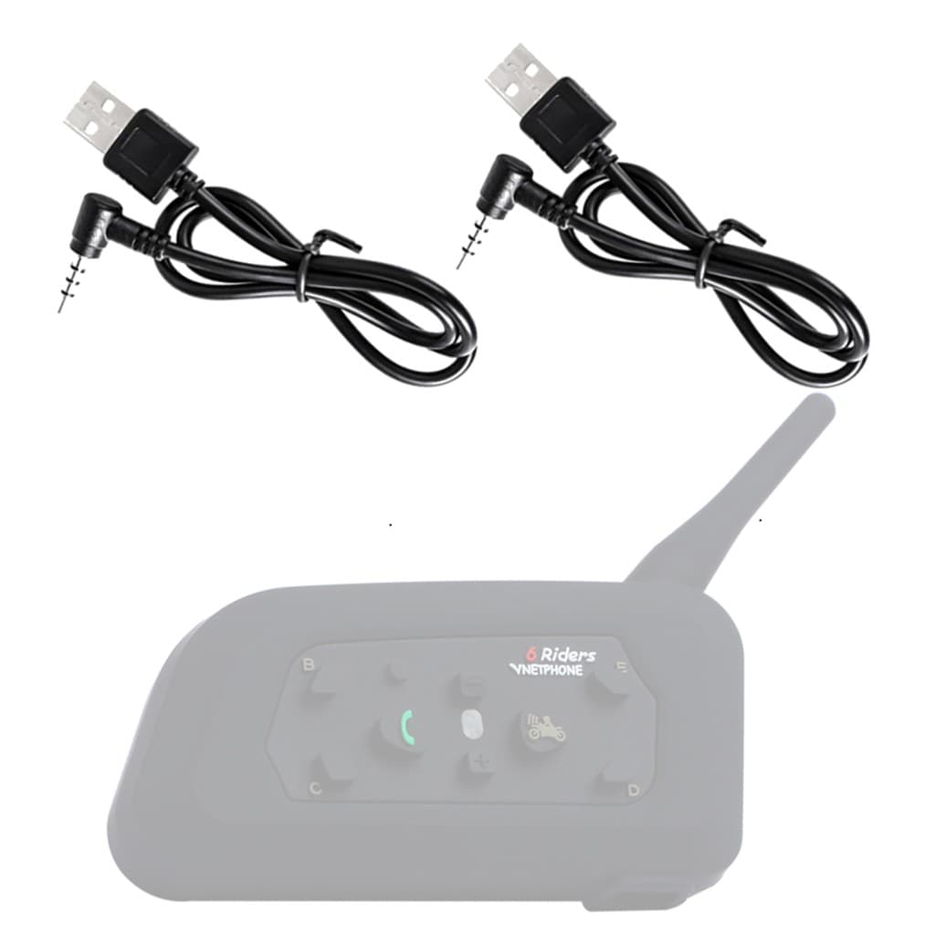 Cabo Usb para carregar Intercomunicador V6 V4 02 pcs
