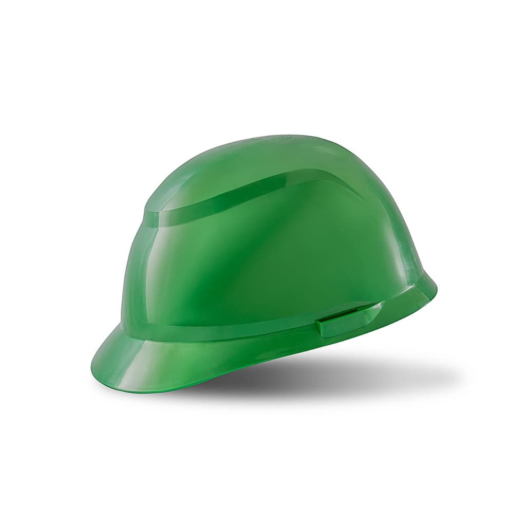 Capacete Segurança EPI Obra Construção Civil Verde