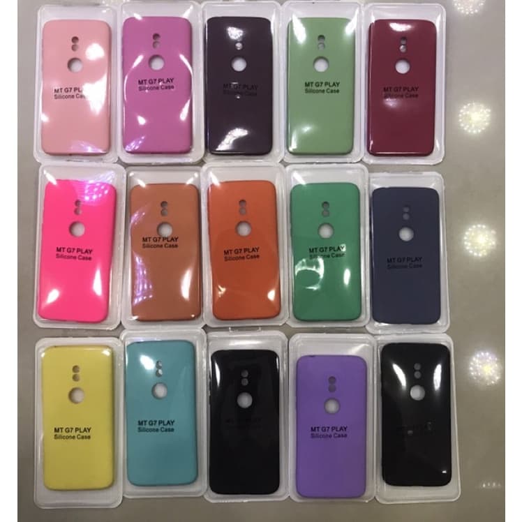 Capinha Motorola Moto G7 Play Silicone Aveludada