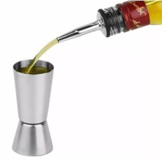 Copo Dosador Medidor Escavadeira De Bebidas Duplo Barmen Inox 30/15 40/20 50/25 KELLYSPACE KL111315