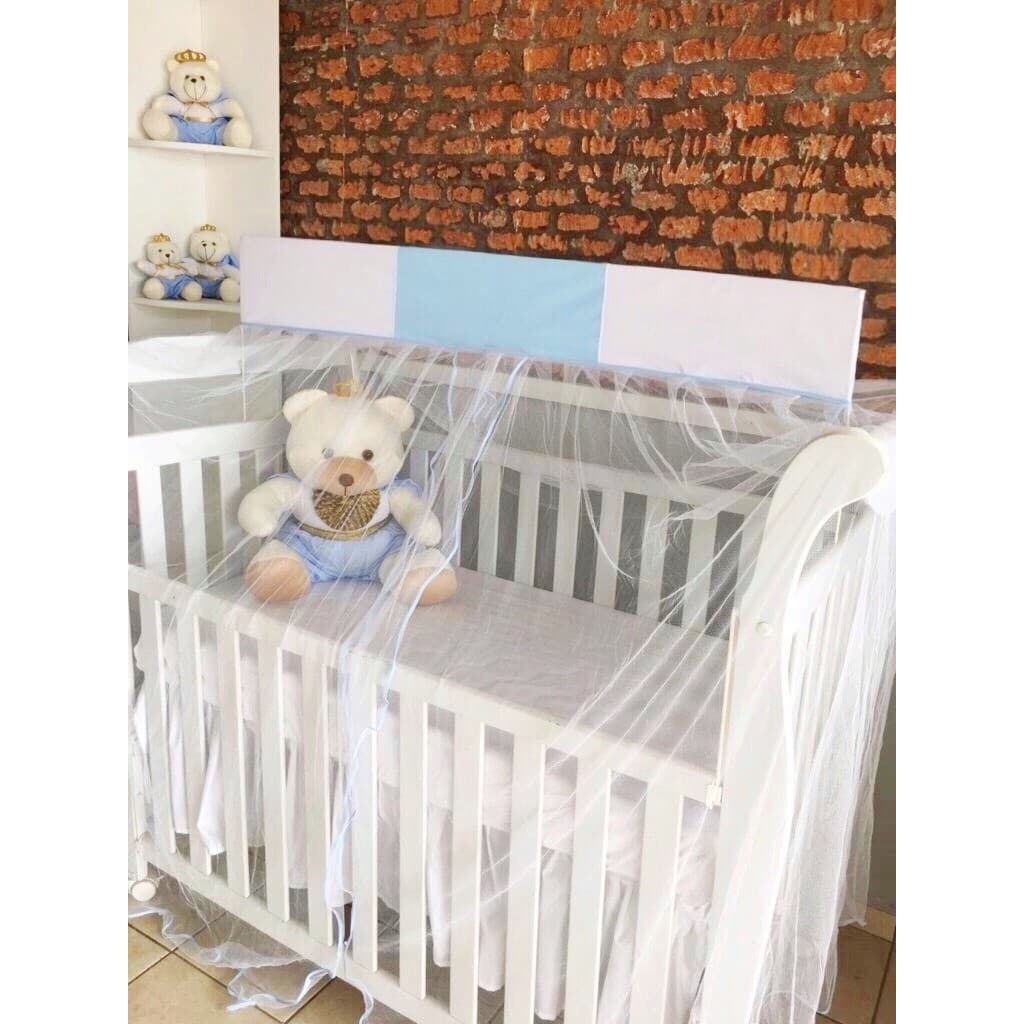 Mosquiteiro Bandô Berço Mosqueteiro Tela Mosquiteira Cortinado Rede Infantil Bebê Bandô