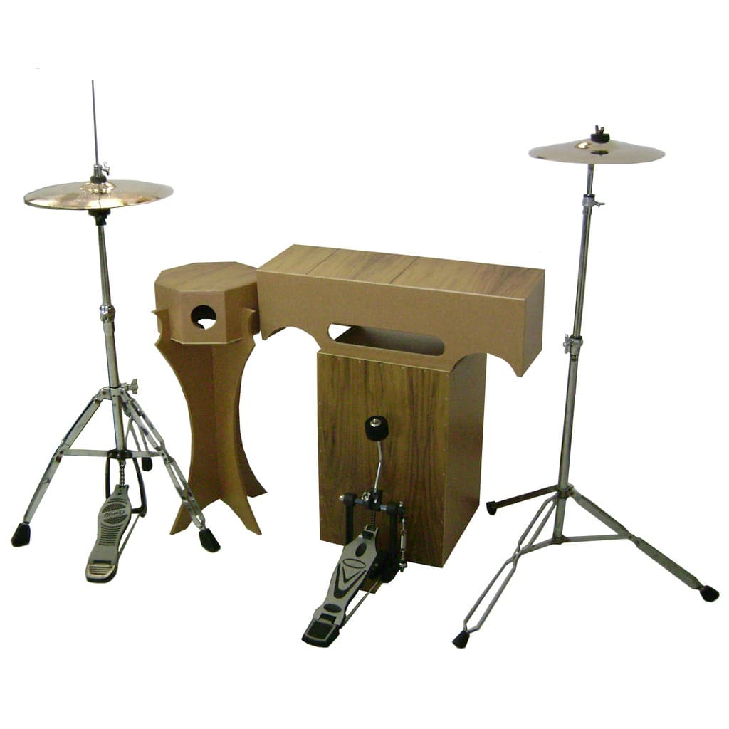 Cajón Kit Percussão