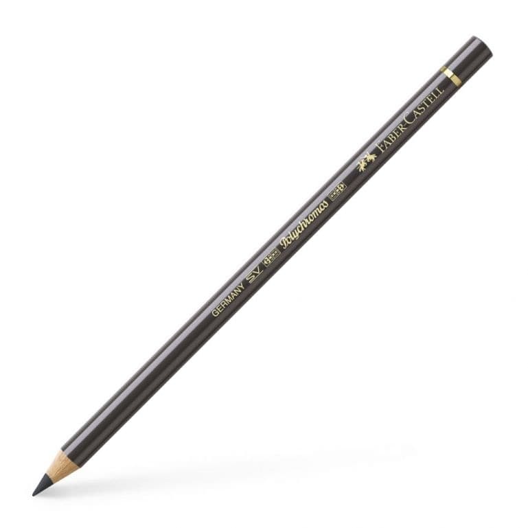 Lápis De Cor Polychromos 175 Sepia Escuro Ref. 110175 Faber-Castell
