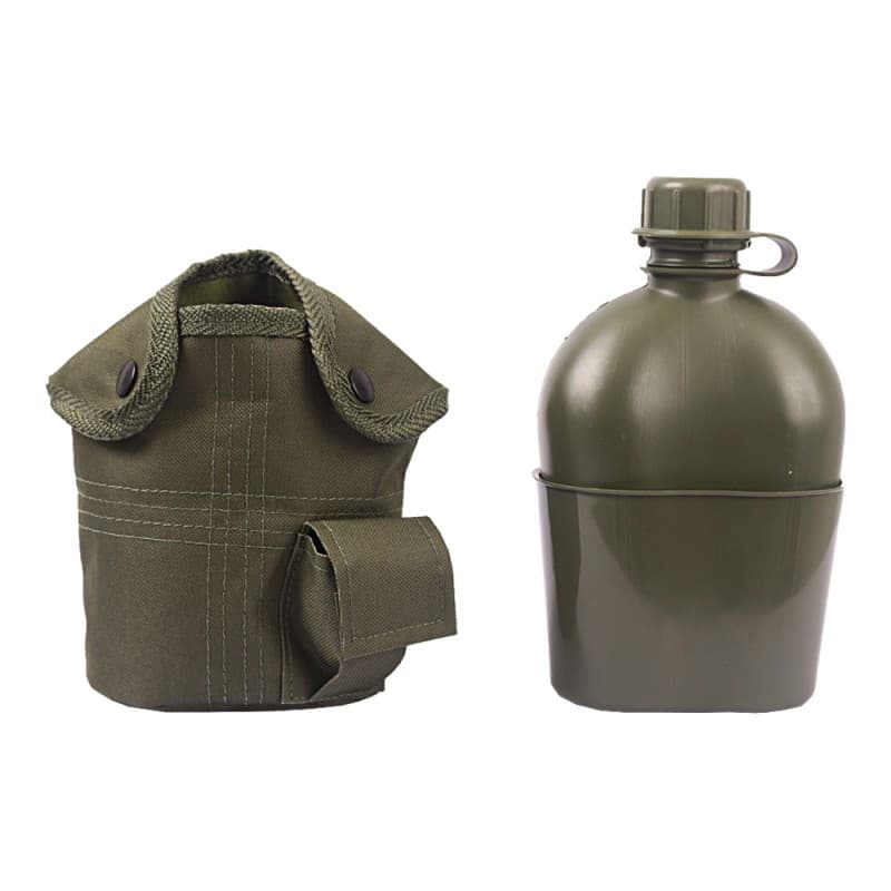 Kit River Cantil + Caneco para Cantil Polipropileno + Porta Cantil USA com Presilha Verde