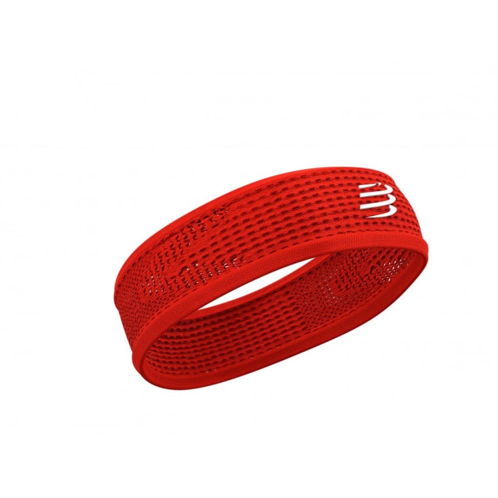 Faixa de Cabeça Fina ON/OFF (Thin Headband) Unissex - Vermelho - tiara cabelo proteção uv uva suor