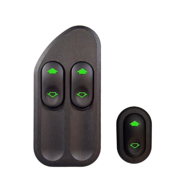 Botão De Vidro Eletrico Fiesta Amazon e Rocam Ecosport Ranger Dianteiras Par