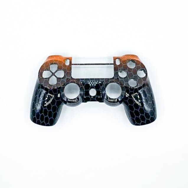 Capa Controle Ps4 Jet Black (Volcano)