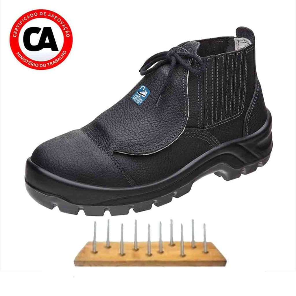 Bota Botina De Segurança Eletricista Nr10 30b19 Mex Marluvas