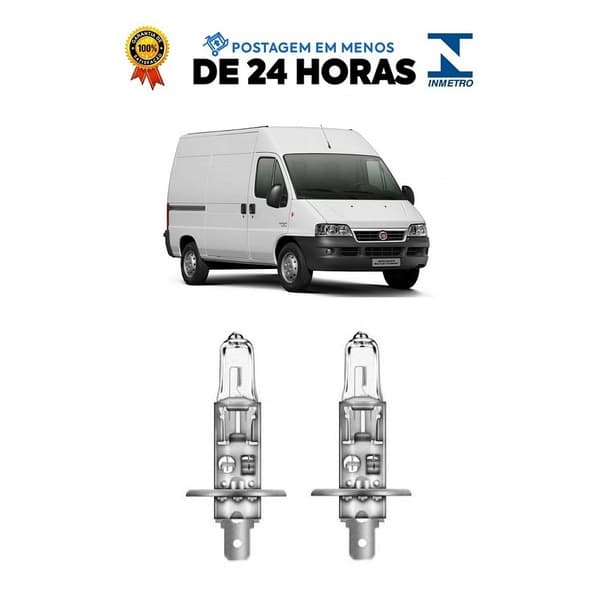 Par Lampada Farol de Milha Ducato 2005 2006 2007 2008 2009 2010 2011 2012 2013 2014 2015 2016 H1