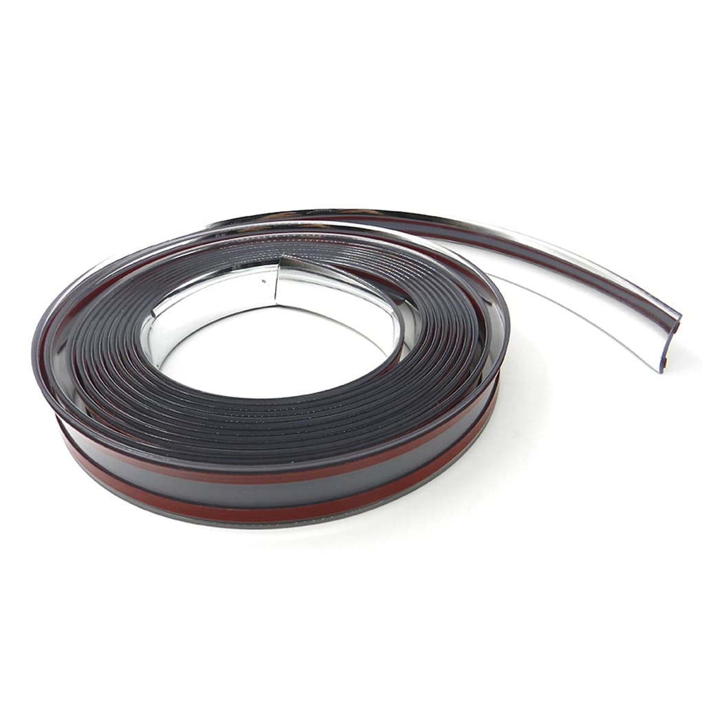 Friso Cromado 15mm Parachoque Grade Porta Universal Rolo 10m PROMOÇÃO